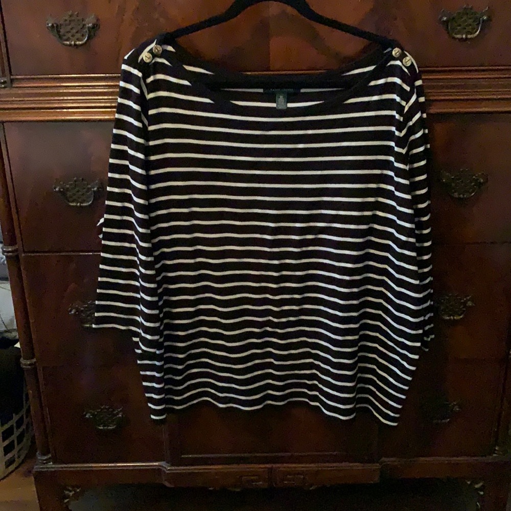 Ralph Lauren 3X Long Sleeve Top